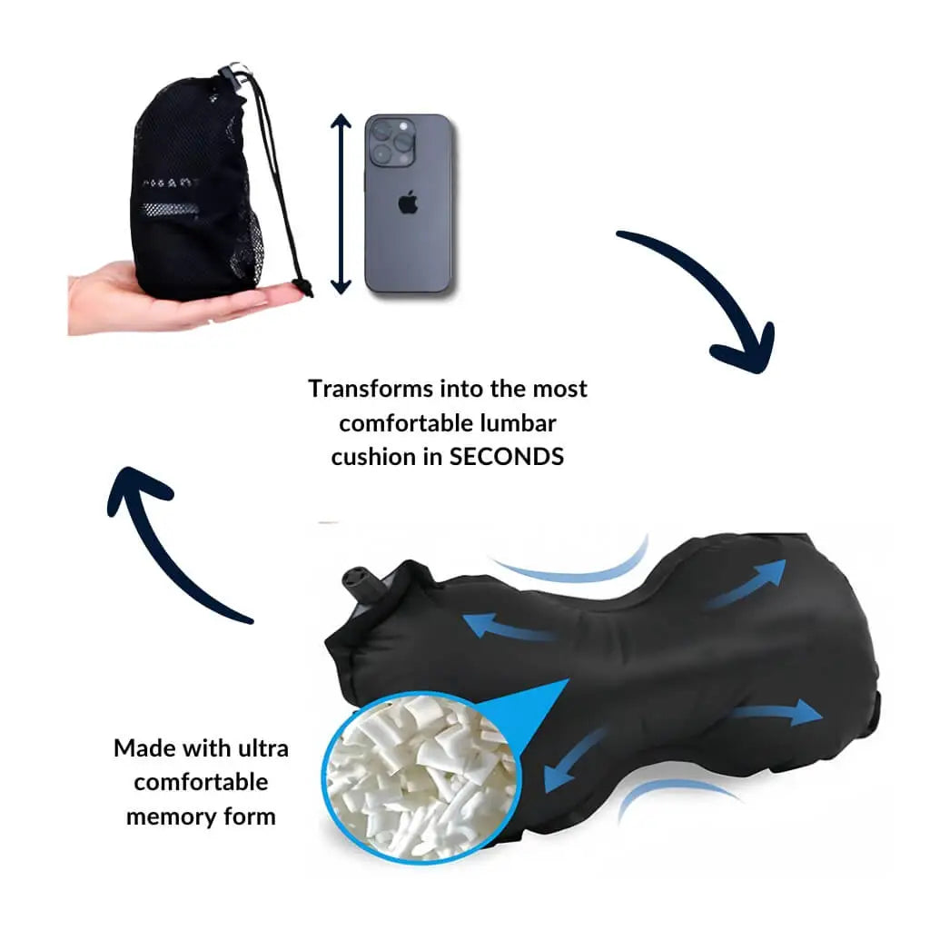 Travel Lumbar Cushion